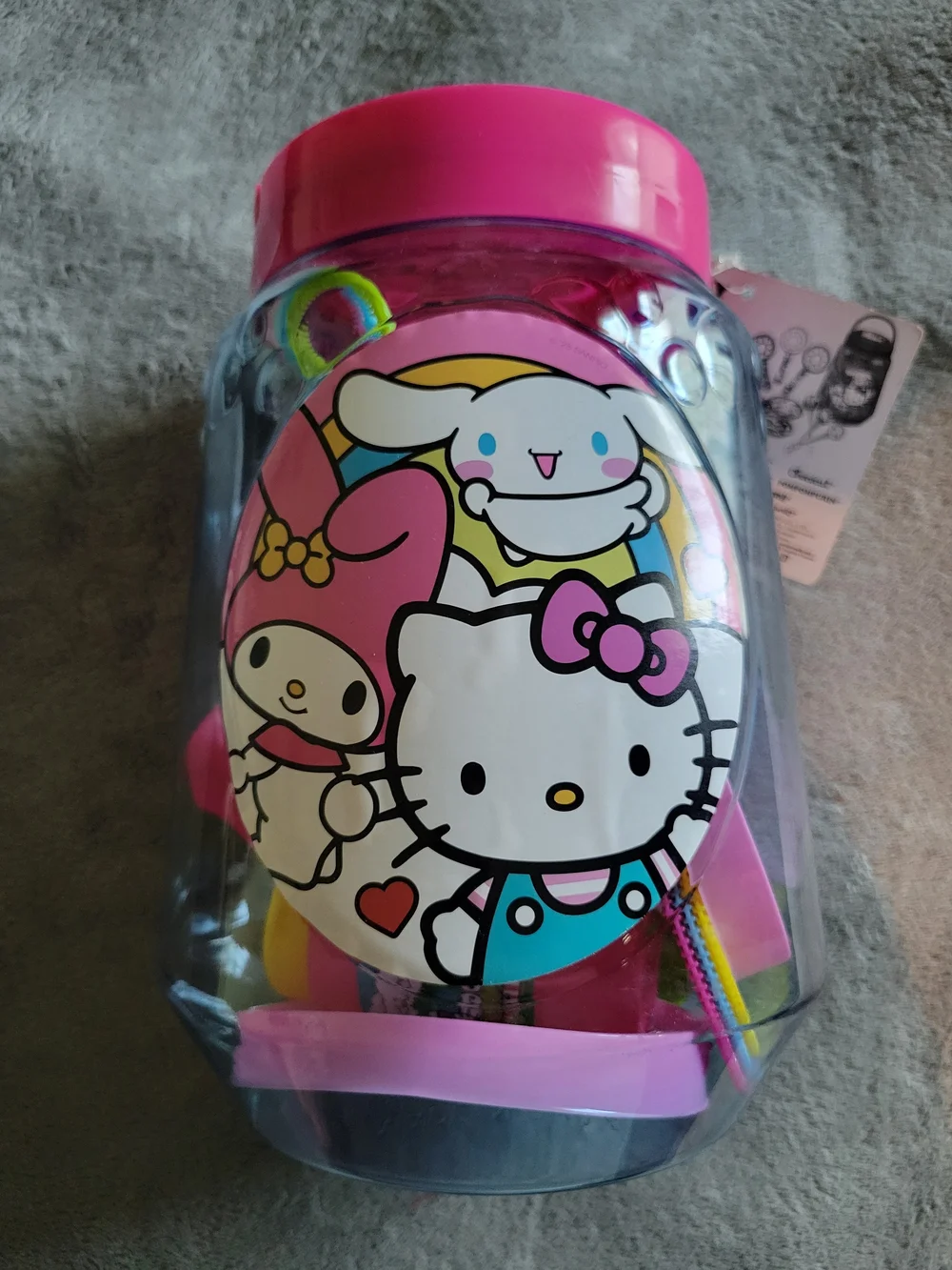 Sanrio Hello Kitty Bubble Set Jar
